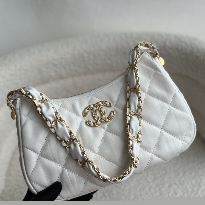 Ch*el top handle bags